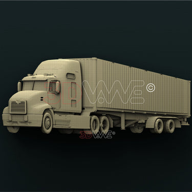 TRUCK 3D STL 3DWave